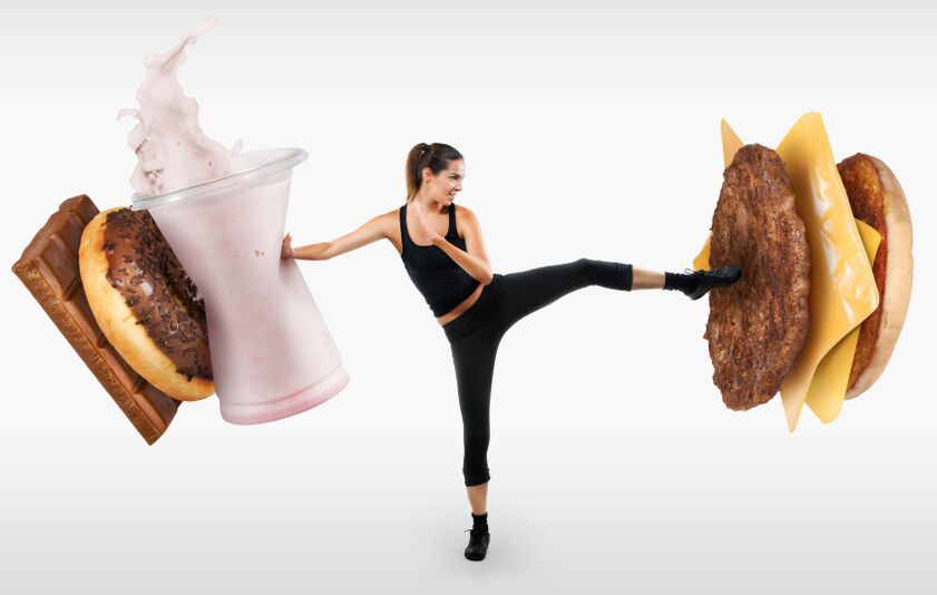 cibo spazzatura per la dieta ducana